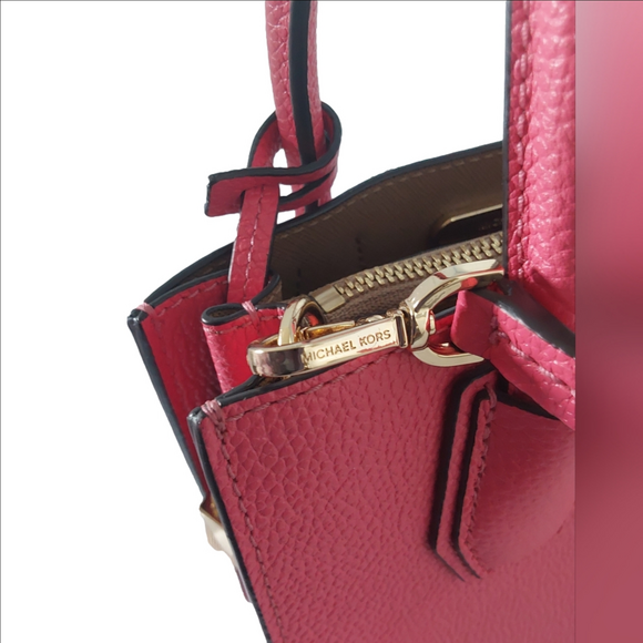 Michael Kors Studio Mercer Pink Crossbody Bag - Picture 8 of 16